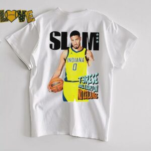 Slam Tyrese Haliburton no ceilings Indiana Pacers shirt