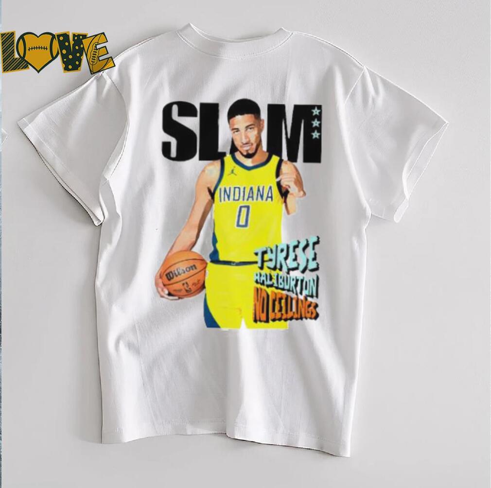 Slam Tyrese Haliburton no ceilings Indiana Pacers shirt Slam Tyrese Haliburton no ceilings Indiana Pacers shirt