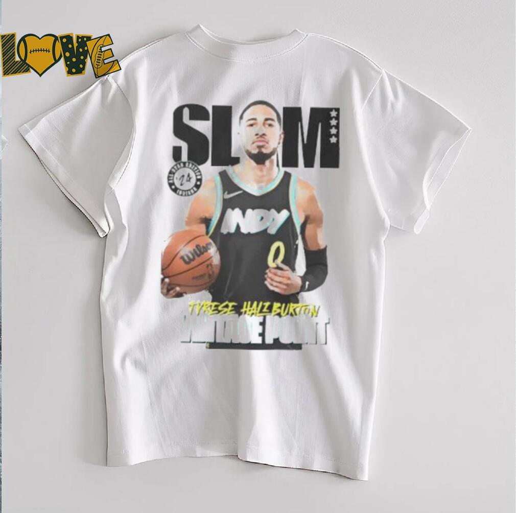 Slam Tyrese Haliburton vintage point Indiana Pacers signature shirt Slam Tyrese Haliburton vintage point Indiana Pacers signature shirt
