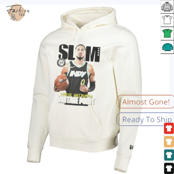 Slam Tyrese Haliburton vintage point Indiana Pacers signature shirt
