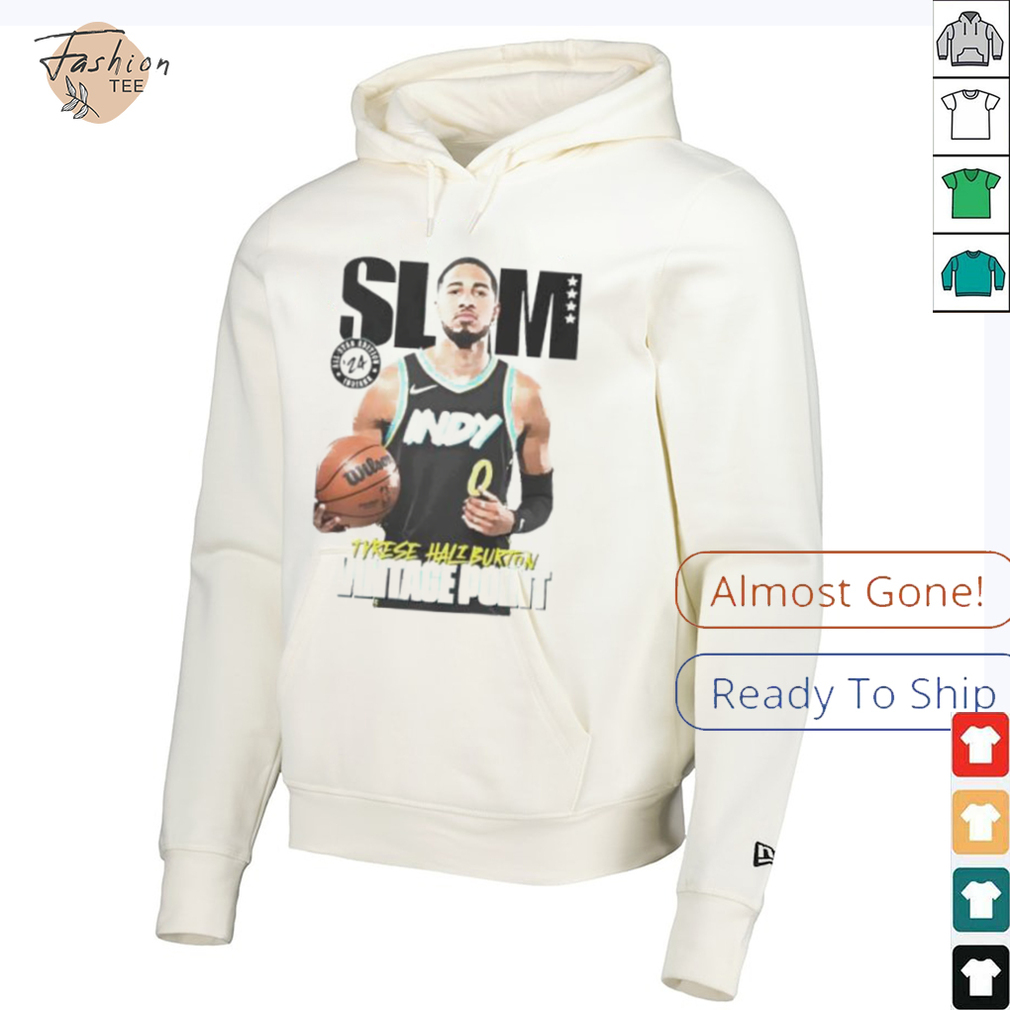 Slam Tyrese Haliburton vintage point Indiana Pacers signature shirt Slam Tyrese Haliburton vintage point Indiana Pacers signature shirt