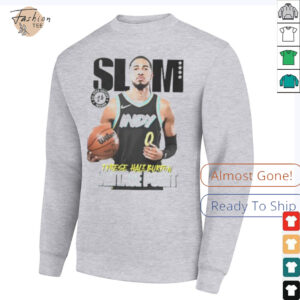 Slam Tyrese Haliburton vintage point Indiana Pacers signature shirt