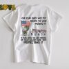 Snoopy our flag does not fly because the wind moves it shirt