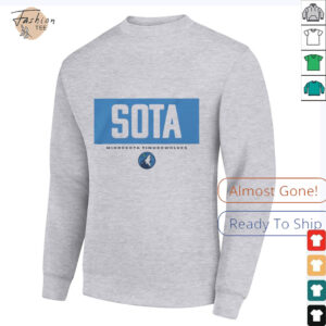 Sota NBA basketball Minnesota Timberwolves crossbar shirt