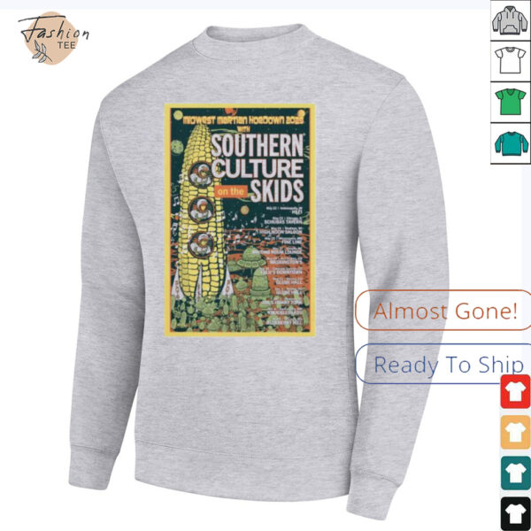 Southern Culture On The Skids Midwest Martian Hoedown 2025 Poster shirt   Copy