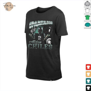 Spartans Aidan Chiles #2 Football Player Graphic T Shirt