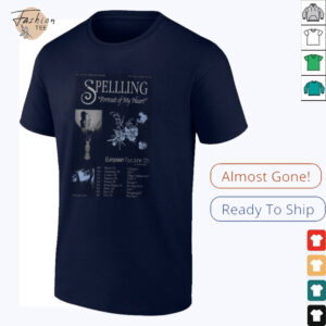 Spellling Portrait Of My Heart Europe Tour June 2025 T shirts