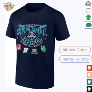 Stanford Binghamton Weber State Oregon NCAA Division I Softball Regional 2025 shirt