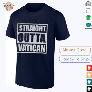 Straight Outta Vatican Pope Leo shirt