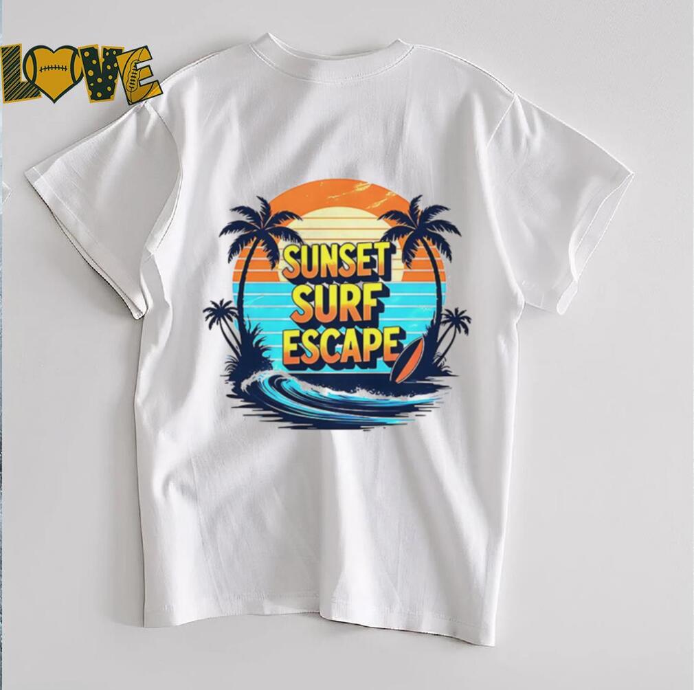 Sunset surf escape vintage shirt Sunset surf escape vintage shirt