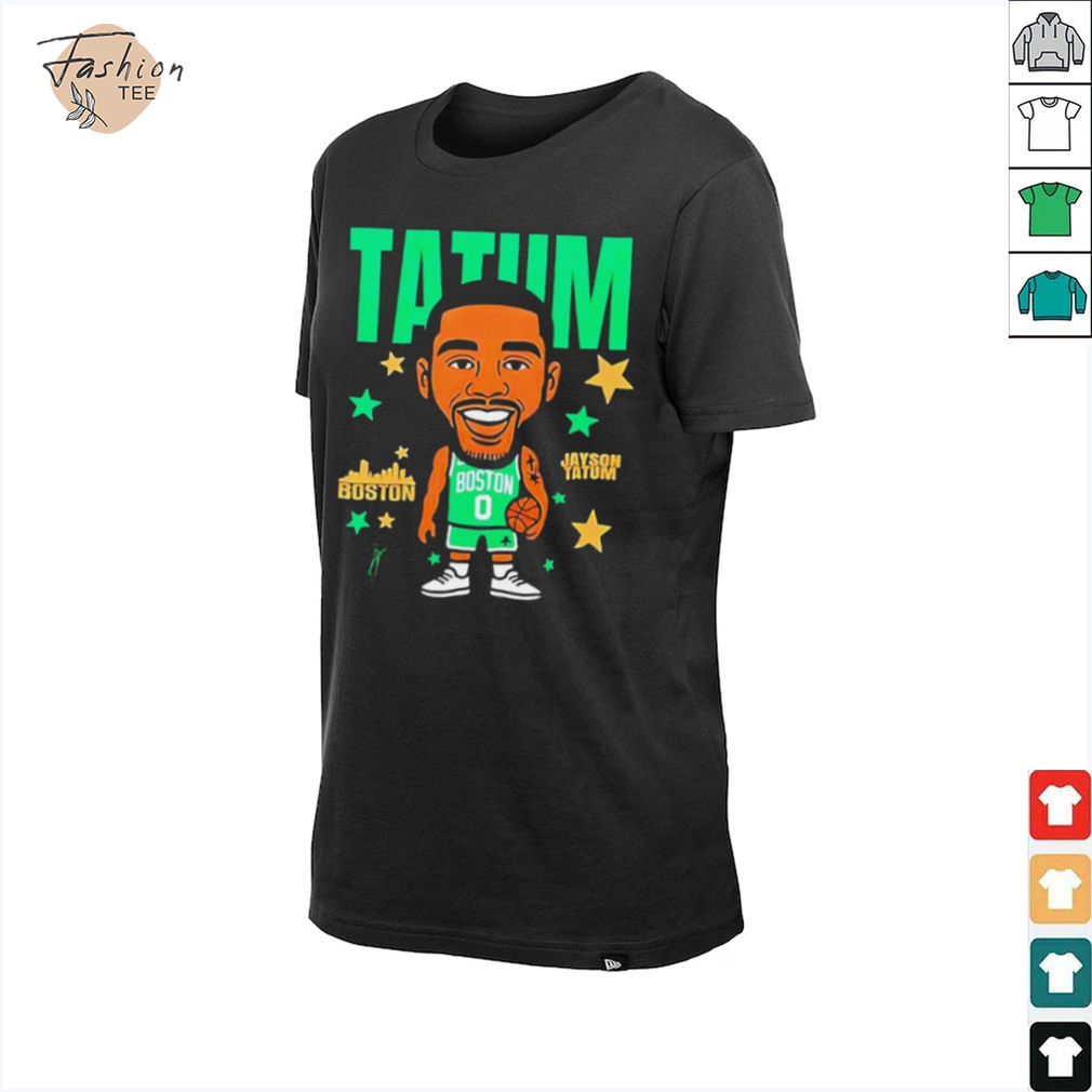Tatum Jayson Tatum Boston Celtics signature caricature shirt Tatum Jayson Tatum Boston Celtics signature caricature shirt