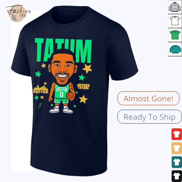 Tatum Jayson Tatum Boston Celtics signature caricature shirt