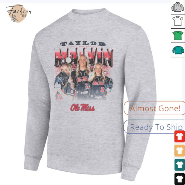 Taylor Malvin Ole Miss Softball T Shirt