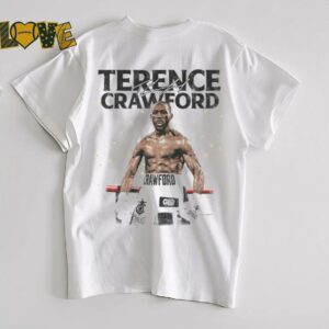Terence Crawford Champion 41 0 Boxing T Shirt, Crawford Fight Record Tee