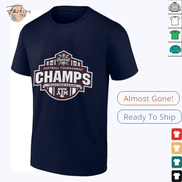 Texas A&M Aggies 2025 SEC Softball Conference Tournament Champions shirt