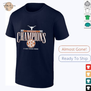 Texas Longhorns 2025 SEC Rowing Champions shirt