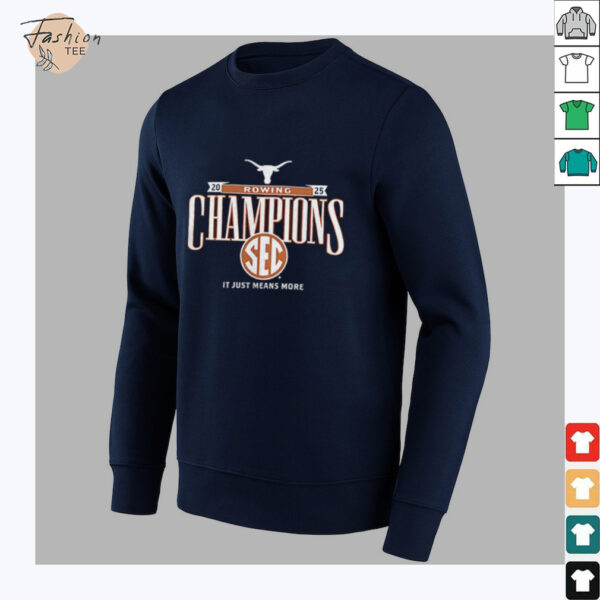 Texas Longhorns 2025 SEC Rowing Champions shirt