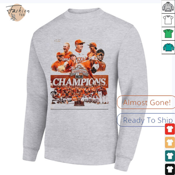 Texas Longhorns Baseball Regular Season Southeastern Conference Champions 2025 shirt