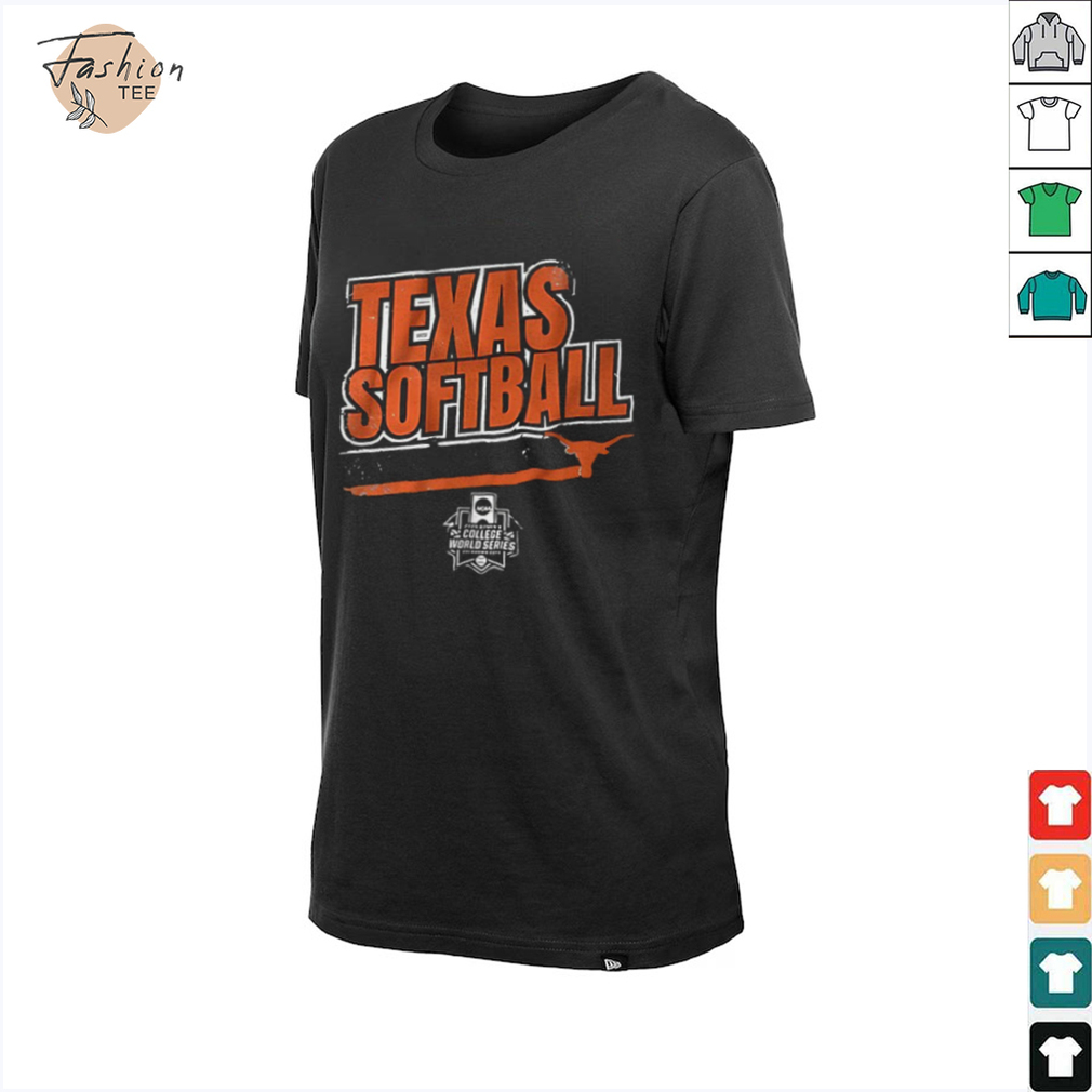 Texas Longhorns Softball Women’s College World Series stripe shirt Texas Longhorns Softball Women’s College World Series stripe shirt