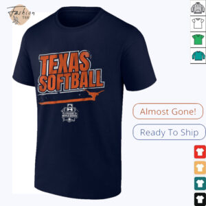 Texas Longhorns Softball Women’s College World Series stripe shirt