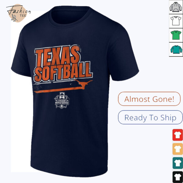 Texas Longhorns Softball Women’s College World Series stripe shirt