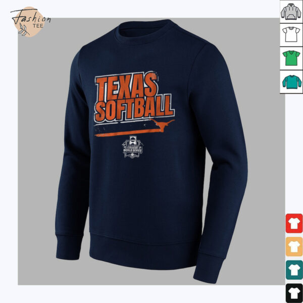 Texas Longhorns Softball Women’s College World Series stripe shirt