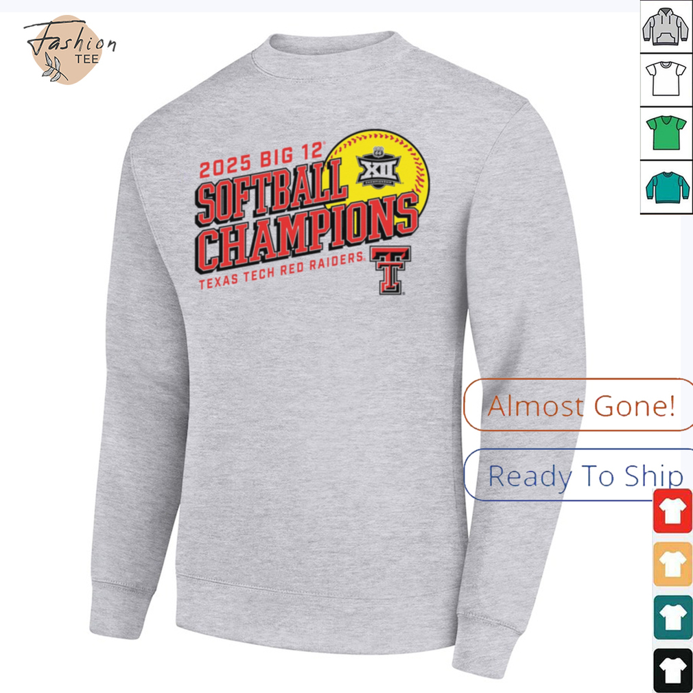 Texas Tech Red Raiders 2025 Big 12 Softball Conference Tournament Champions T Shirt_9_11zon Texas Tech Red Raiders 2025 Big 12 Softball Conference Tournament Champions T Shirt_9_11zon