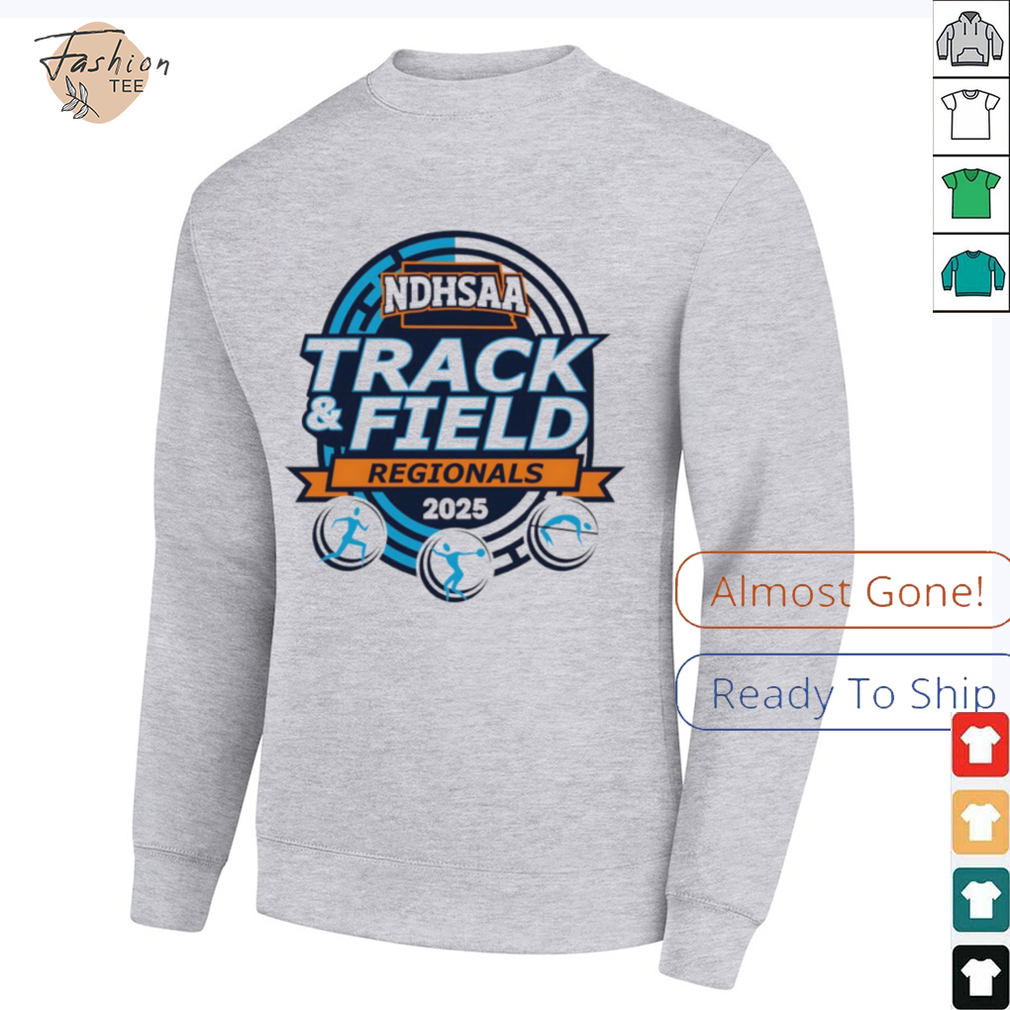 The 2025 NDHSAA Class B Southwest Region Track & Field logo shirt The 2025 NDHSAA Class B Southwest Region Track & Field logo shirt