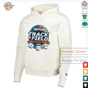 The 2025 NDHSAA Class B Southwest Region Track & Field logo shirt