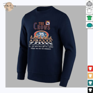 The Adelaide Crows 1990 2025 35th Thank You For The Memories Road Abbey Signatures T shirts