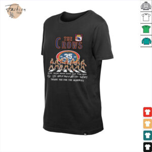 The Adelaide Crows 1990 2025 35th Thank You For The Memories Road Abbey Signatures T shirts