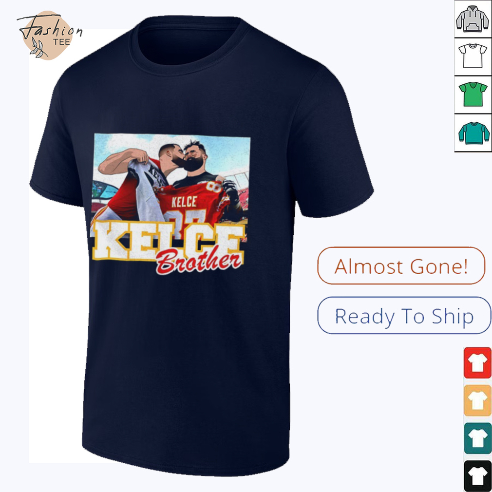 The Kelce’s Brothers cartoon shirt The Kelce’s Brothers cartoon shirt