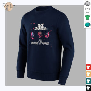 The Smashing Pumpkins Rock Invasion 2025 Tour T shirts