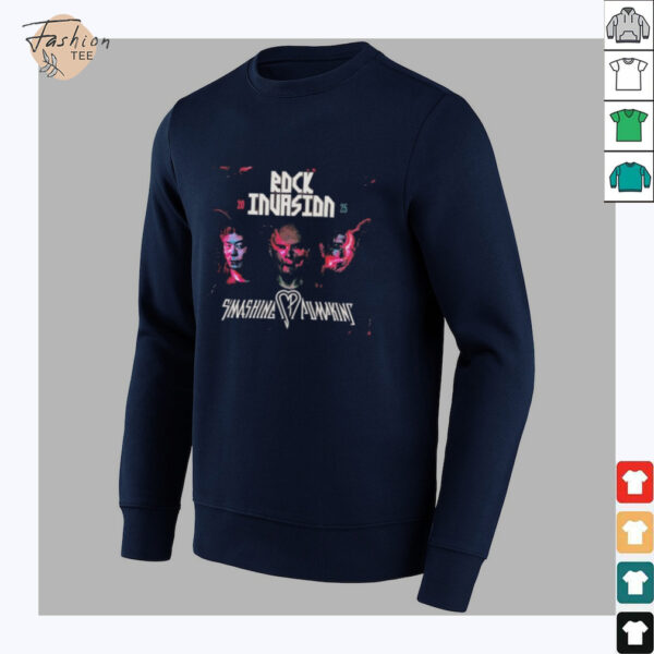 The Smashing Pumpkins Rock Invasion 2025 Tour T shirts