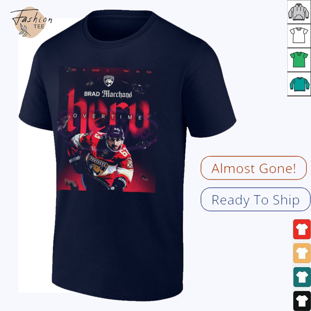 There goes our herooo Brad Marchand Florida Panther shirt There goes our herooo Brad Marchand Florida Panther shirt