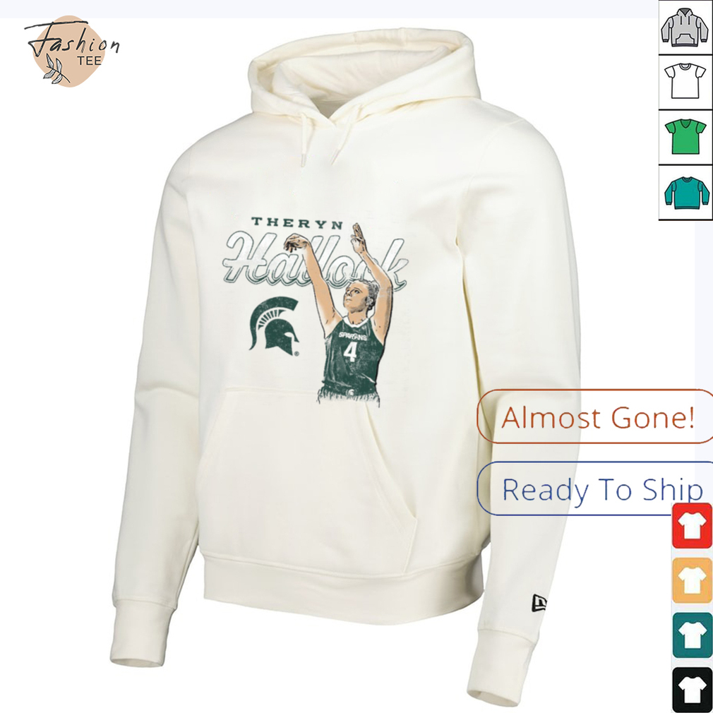 Theryn Hallock Michigan State Spartans Basketball T Shirt Theryn Hallock Michigan State Spartans Basketball T Shirt