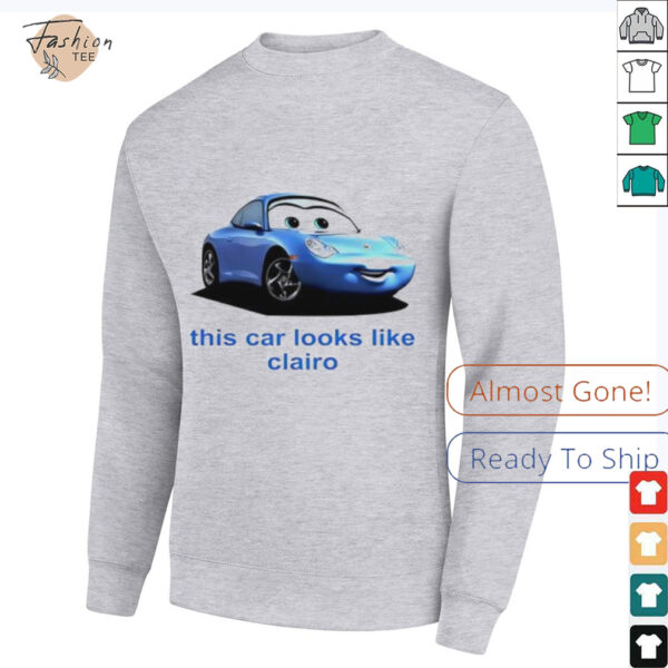 This car looks like Clairo shirt