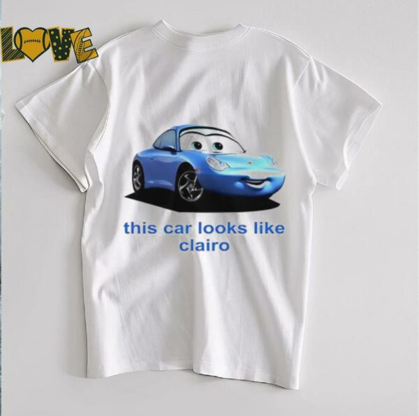 This car looks like Clairo shirt