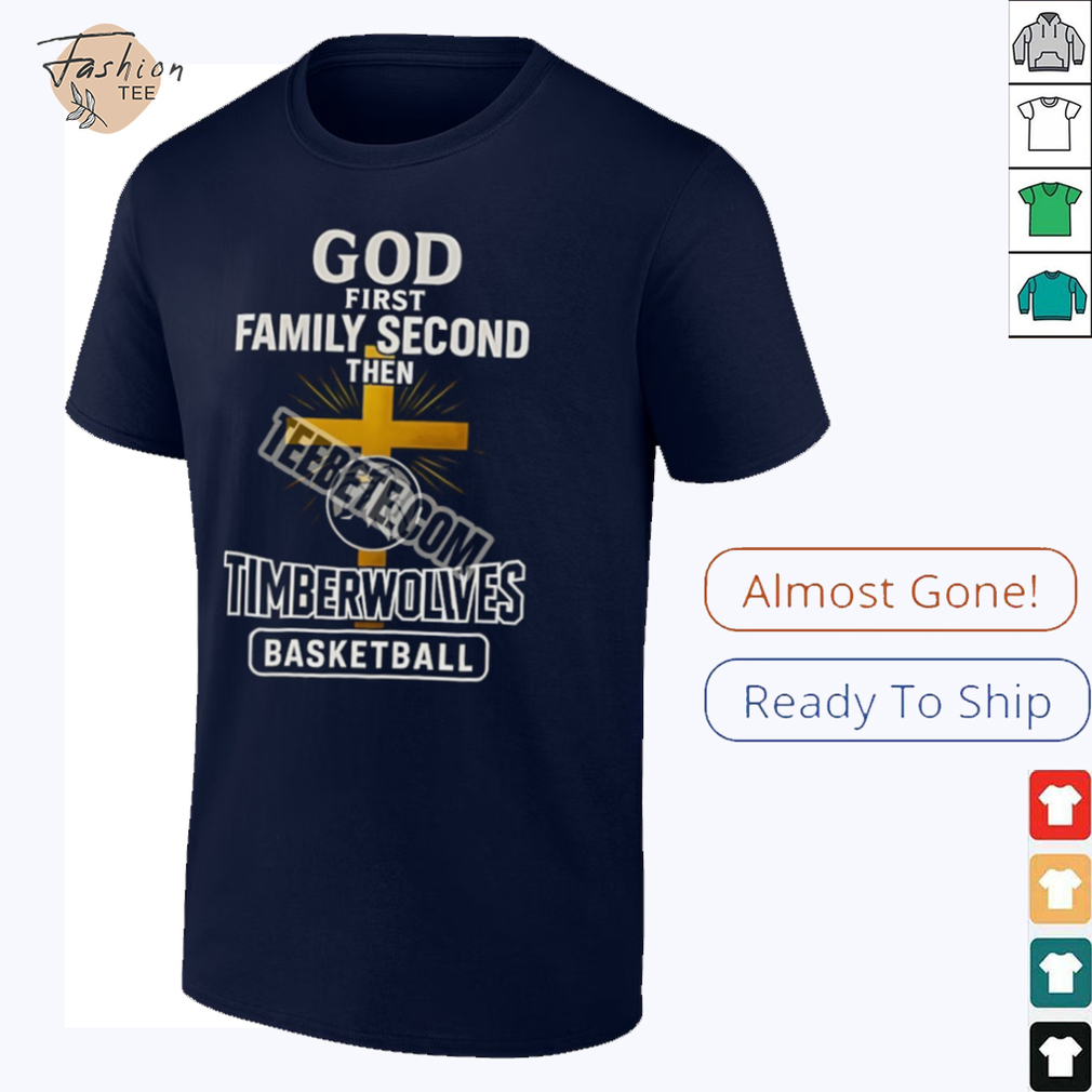 Timberwolves God First Family Second Football Shirt_32_11zon Timberwolves God First Family Second Football Shirt_32_11zon