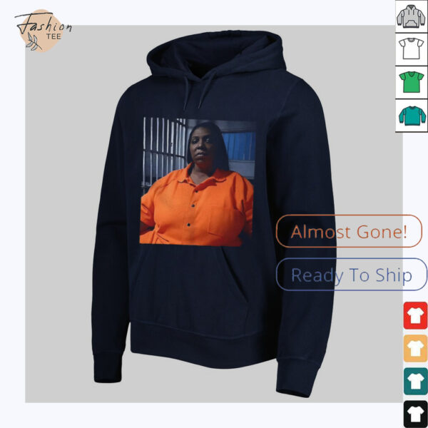 Tish James mugshot shirt