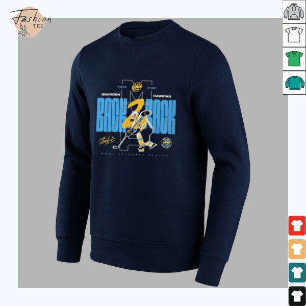 Toledo Walleye Brandon Hawkins MVP shirt