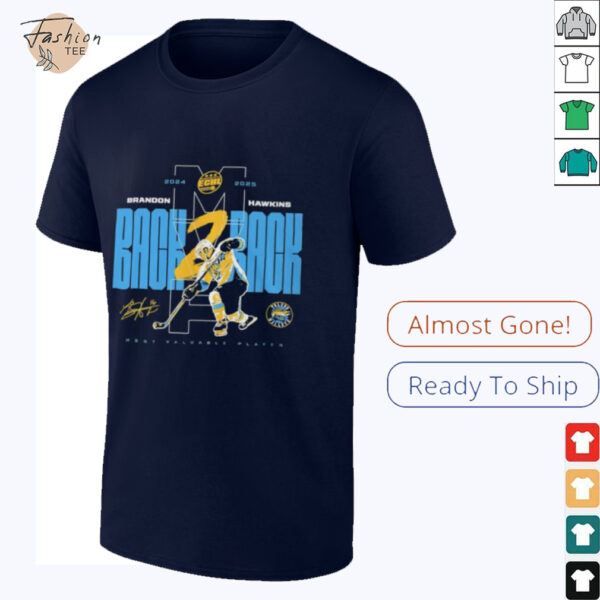 Toledo Walleye Brandon Hawkins MVP shirt