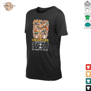 Tottenham Hotspur To Dare Is To Do UEFA Europa League Champions 2025 Signatures T shirts