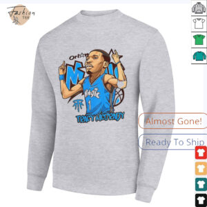 Tracy McGrady 1 Orlando Magic Basketball NBA cartoon shirt