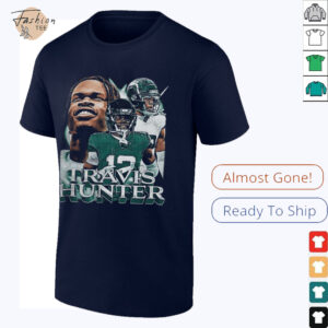 Travis Hunter Jacksonville Jaguars NFL football player vintage shirt