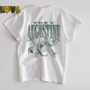 Trey Augustine Michigan State Spartans Hockey Goalie T Shirt