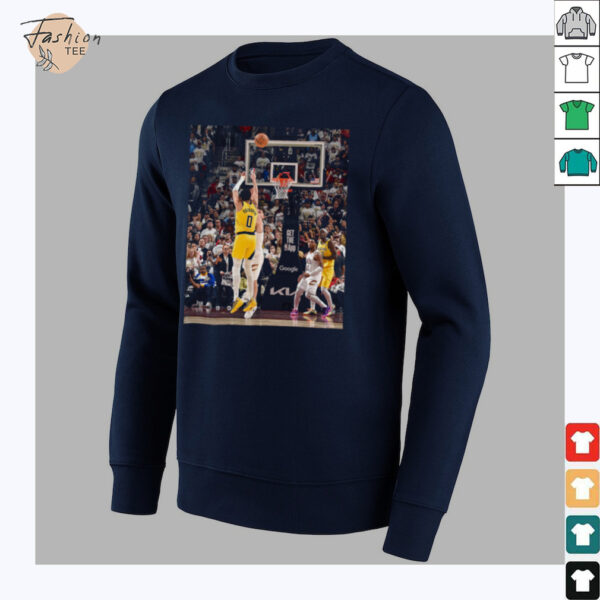 Tyrese Haliburton Indiana Pacers 2025 NBA Game Frames T Shirt