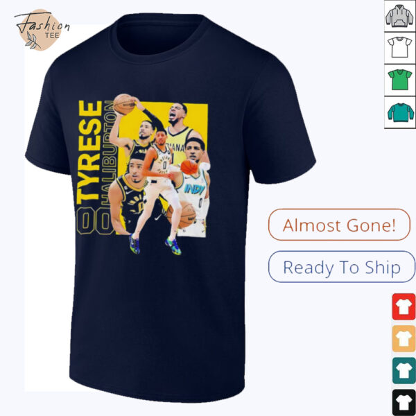 Tyrese Haliburton Indiana Pacers Game Day Playoffs 2025 signature shirt