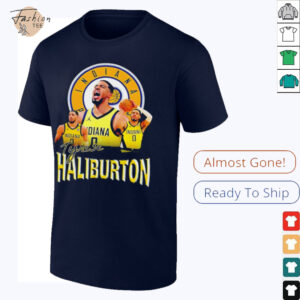 Tyrese Haliburton Indiana Pacers Star Power Playoffs 2025 signature shirt