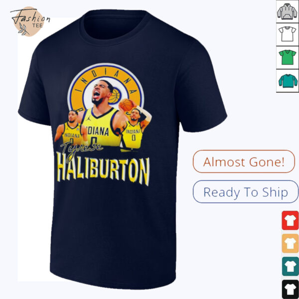 Tyrese Haliburton Indiana Pacers Star Power Playoffs 2025 signature shirt